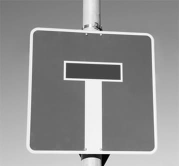 Achtung: Sackgasse